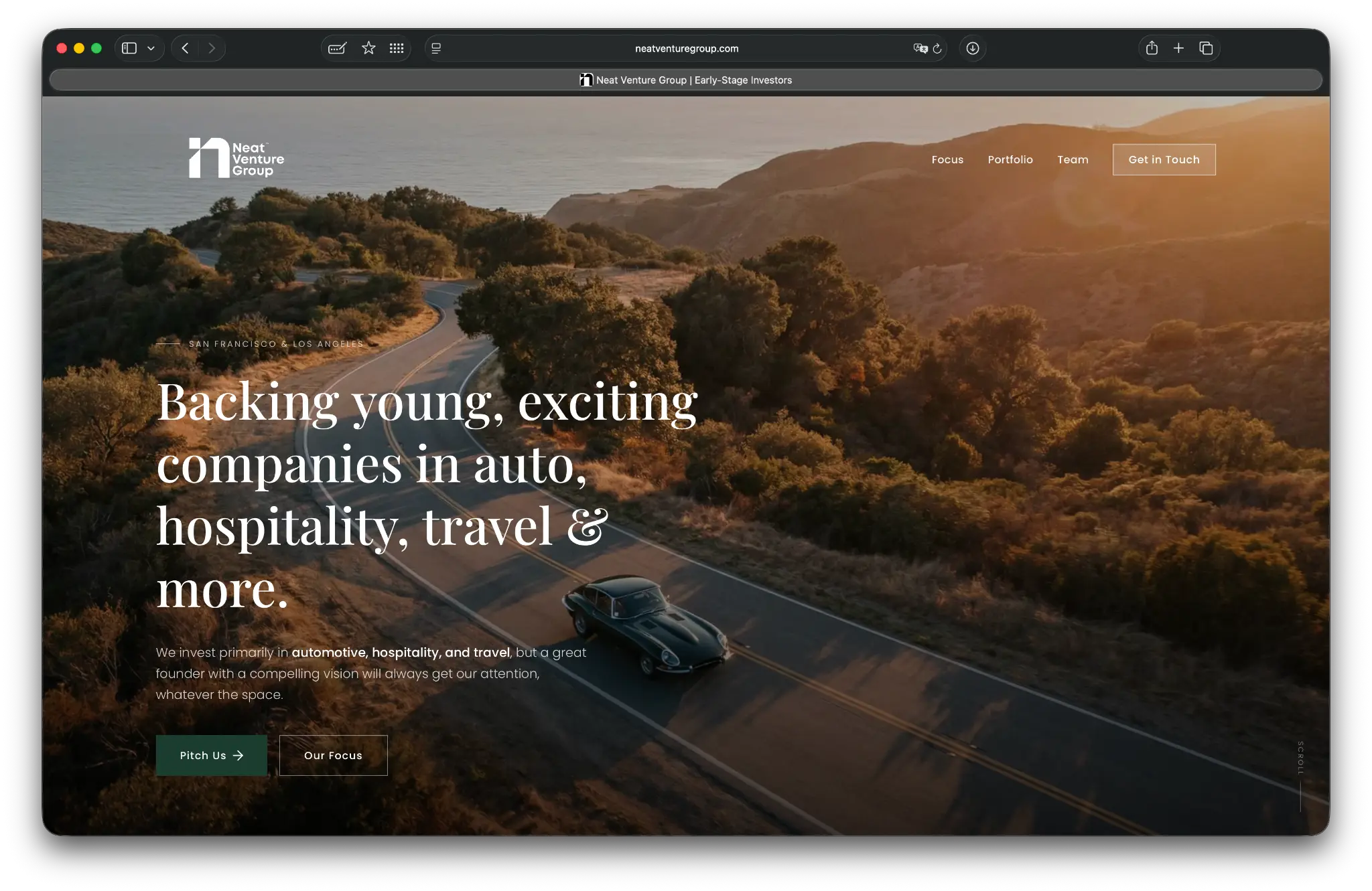 Neat Venture Group website